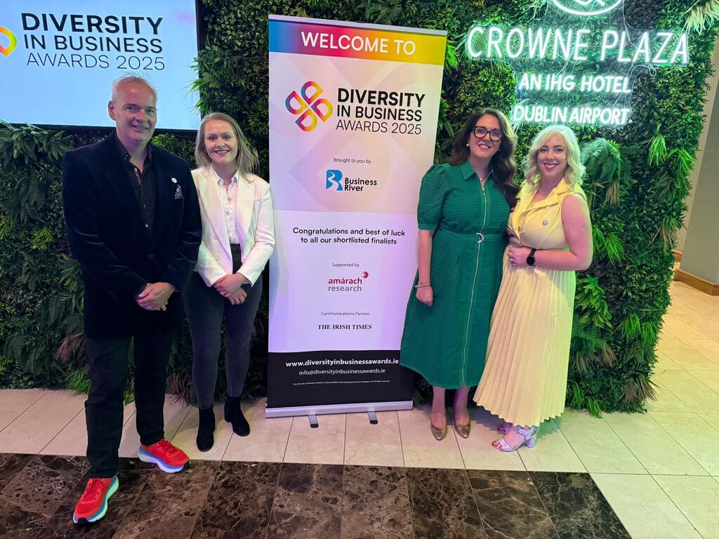 Picture of Mark at the Diversity in Business Awards